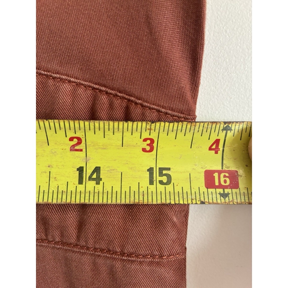 Quince Women's Long Button Down Dress Prairie Brown Neutral Medium Chic Boho - Picture 6 of 8